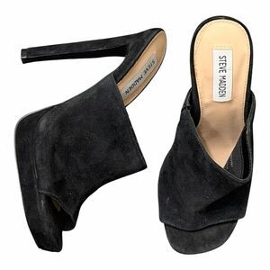 Steve-madden Women's Black Mules
